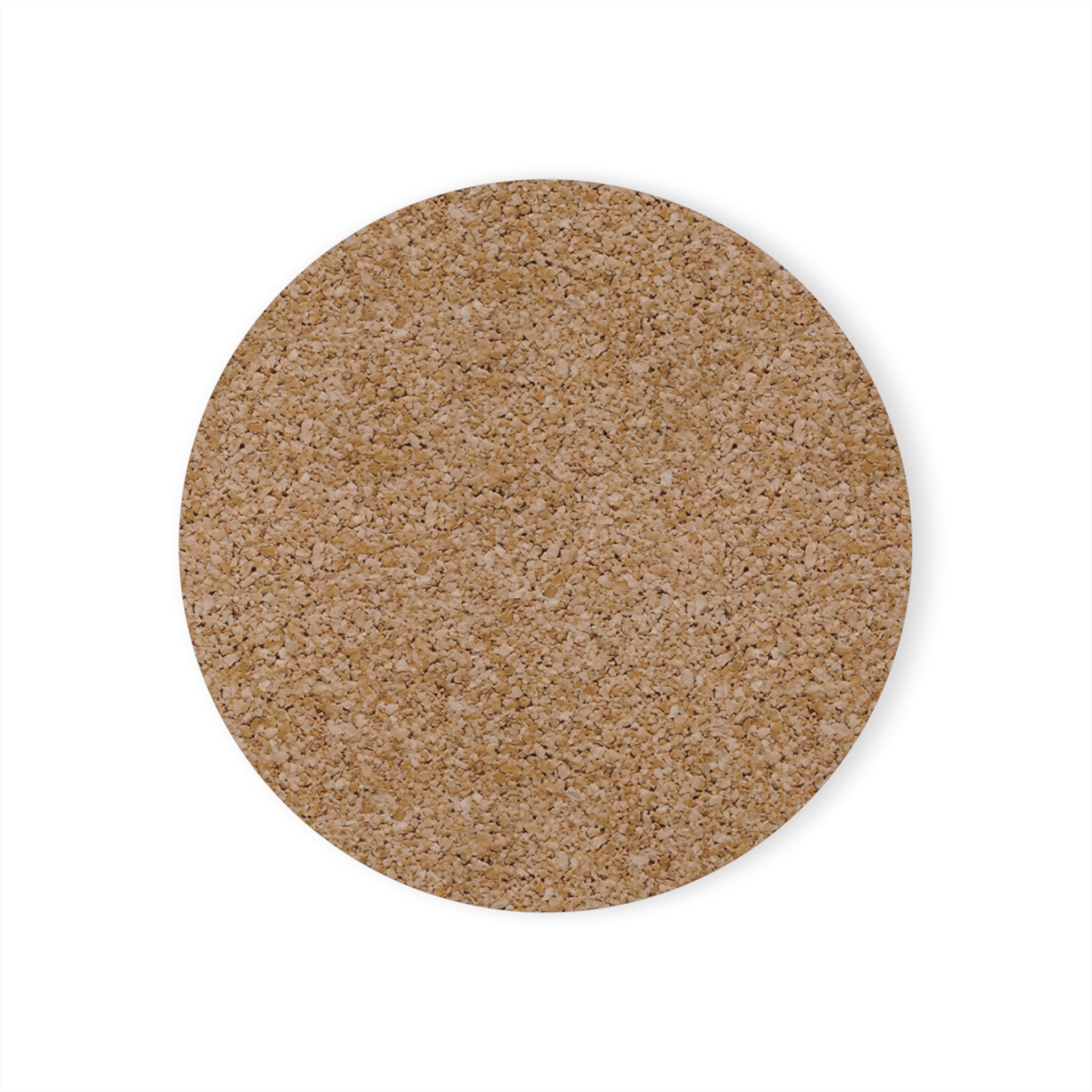 Cork Back Coaster — 'Politics Is a Sadness Generator' Illustrated Drink Coaster